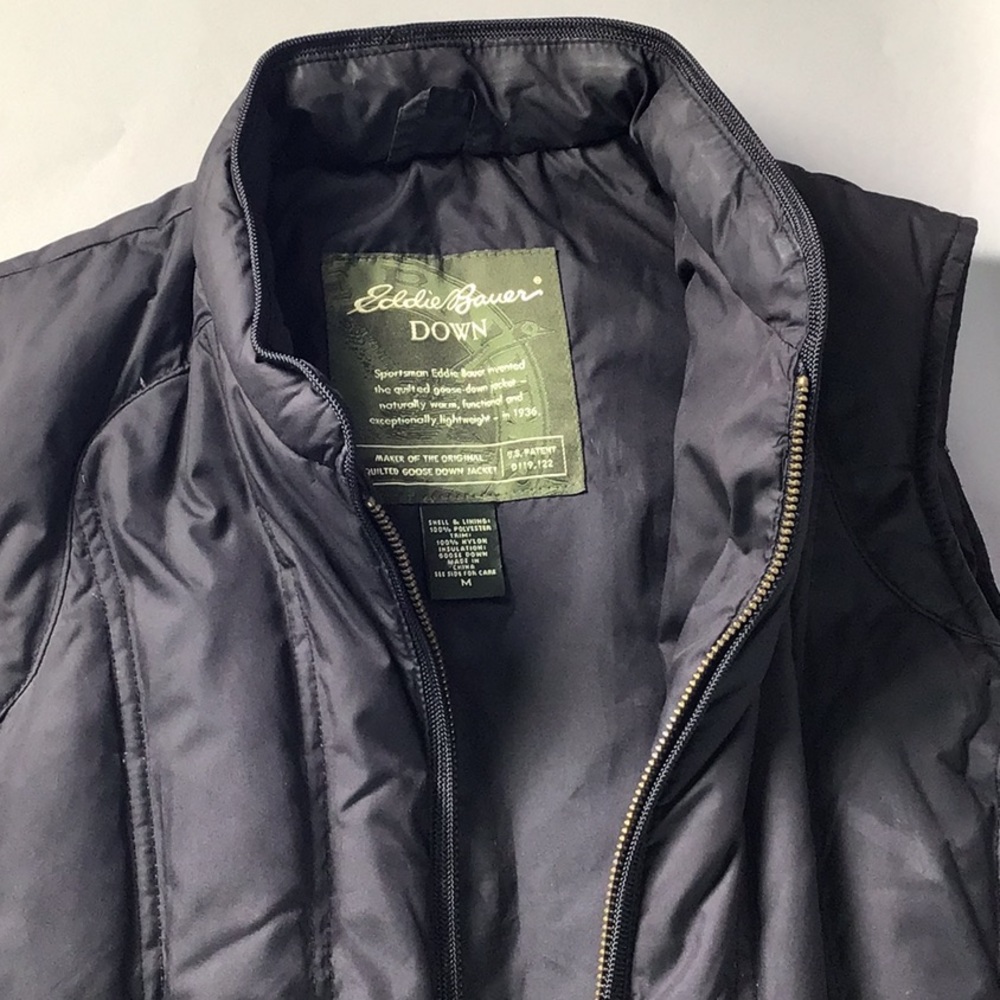 Eddie Bauer, VTG Goosedown fast with pockets